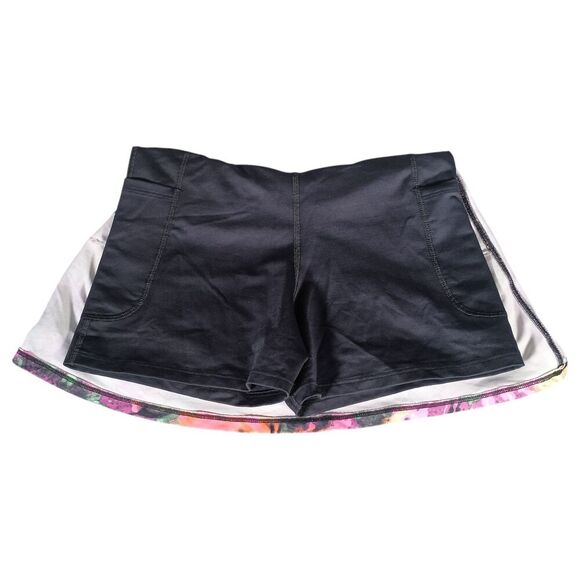 Dona Jo Skort S Womens Multicolor Short Polyamide All Seasons Abstract Pull On - Picture 5 of 5